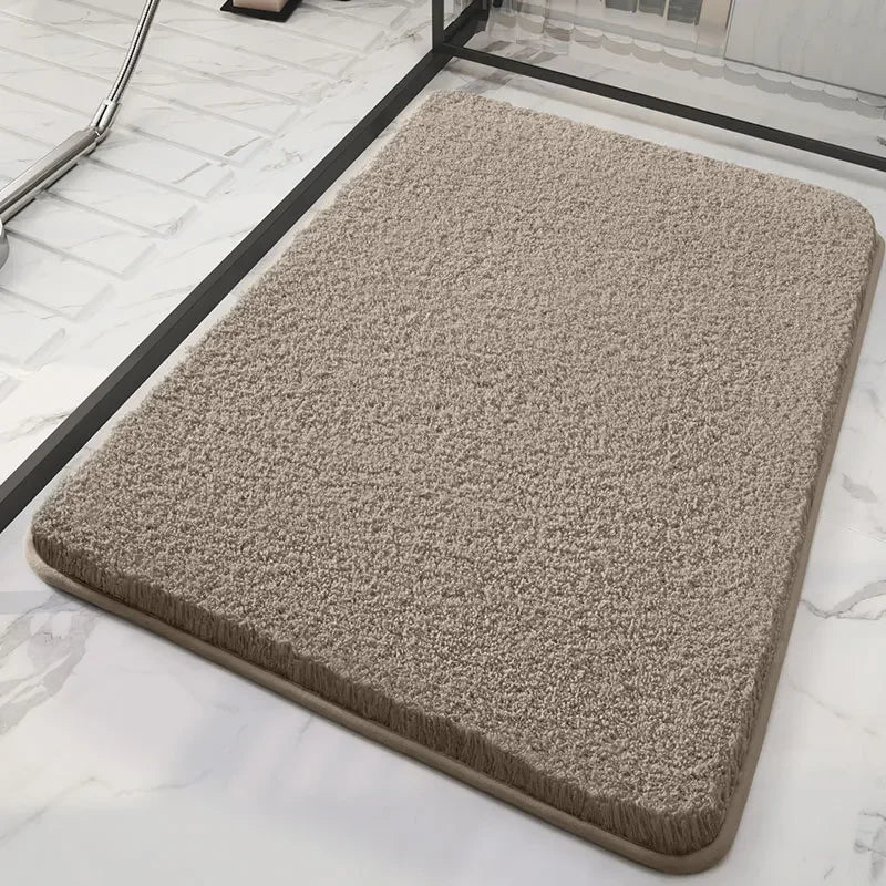Bath Mat Cotton Plush Comfort Elegance