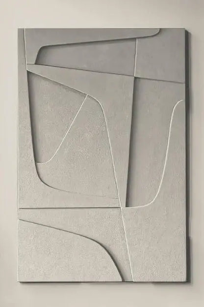 Wall Art Canvas Nordic Geometric 3D Essence