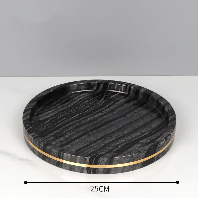 Bathroom Accessories Marble Black Gold Noble Essence