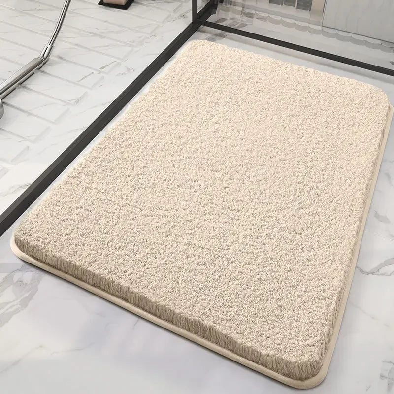 Bath Mat Cotton Plush Comfort Elegance