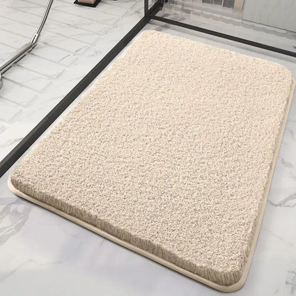 Bath Mat Cotton Plush Comfort Elegance
