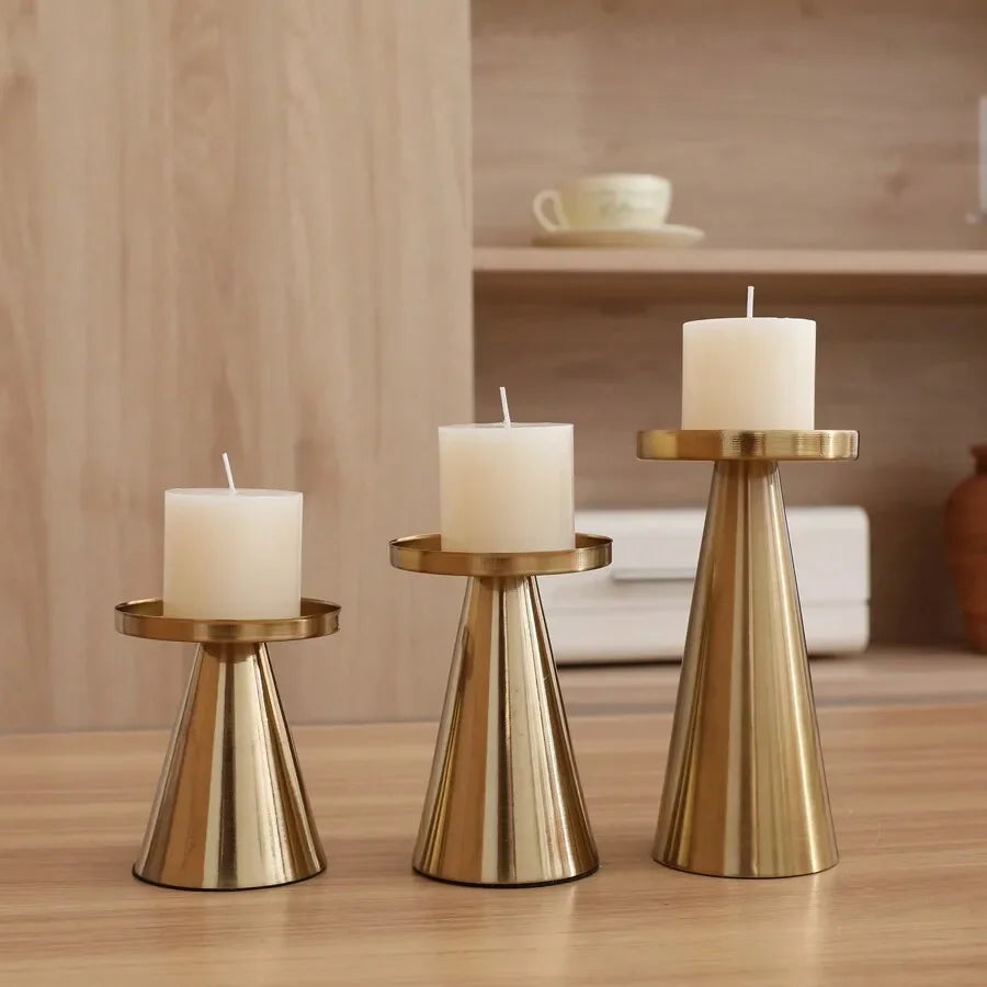 Candle Holders Siena Copper Charm – Set of 3