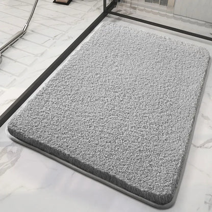 Bath Mat Cotton Plush Comfort Elegance