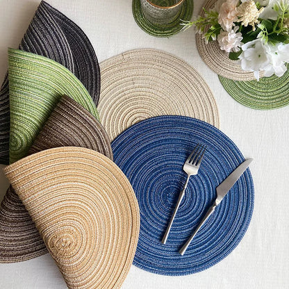 Nordica Luxe Cotton & Ramie Sousplats Collection