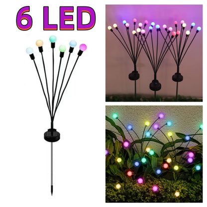 Garden Light Solar Powered Waterproof Firefly Radiance