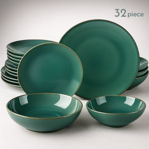 Seraphine Collection – Unique Textured Stoneware Dinnerware Set